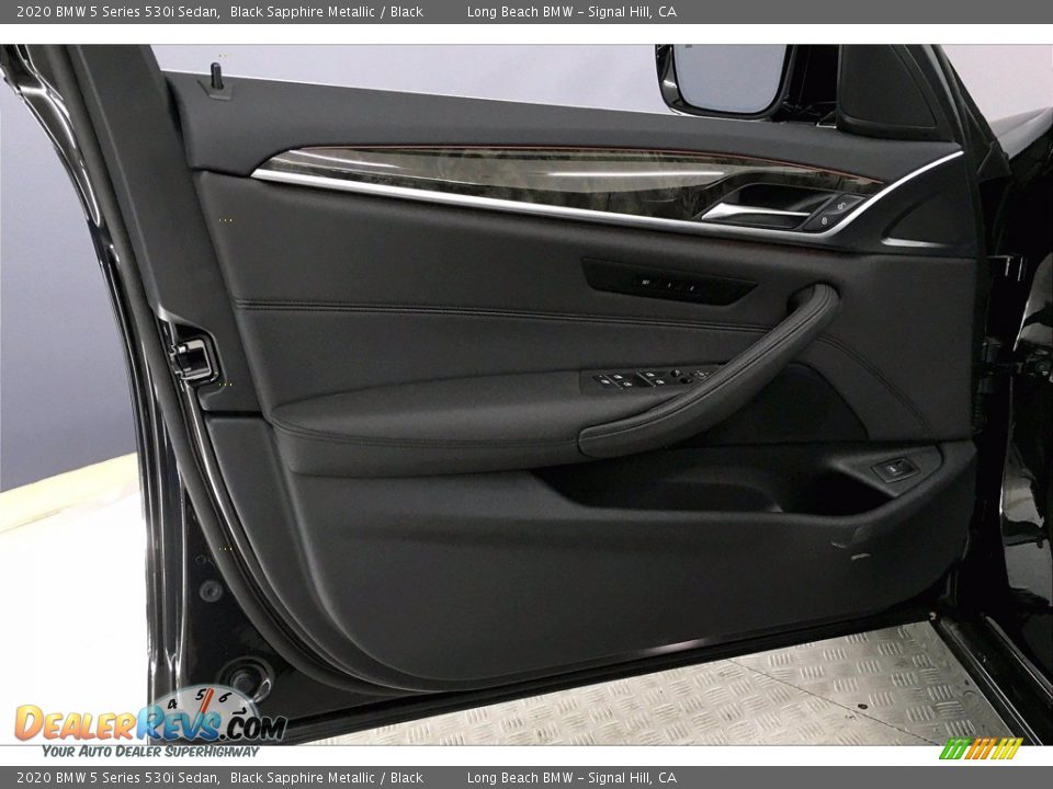 2020 BMW 5 Series 530i Sedan Black Sapphire Metallic / Black Photo #13