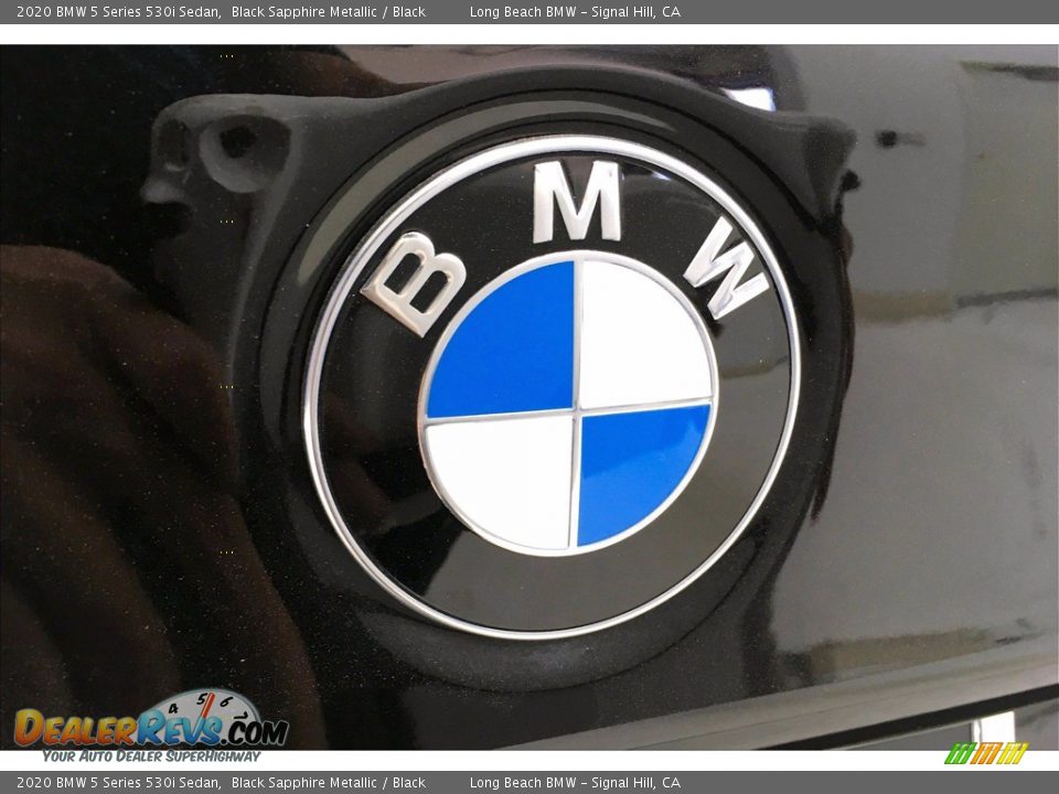 2020 BMW 5 Series 530i Sedan Black Sapphire Metallic / Black Photo #16