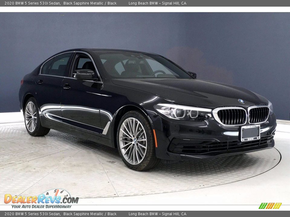 2020 BMW 5 Series 530i Sedan Black Sapphire Metallic / Black Photo #19