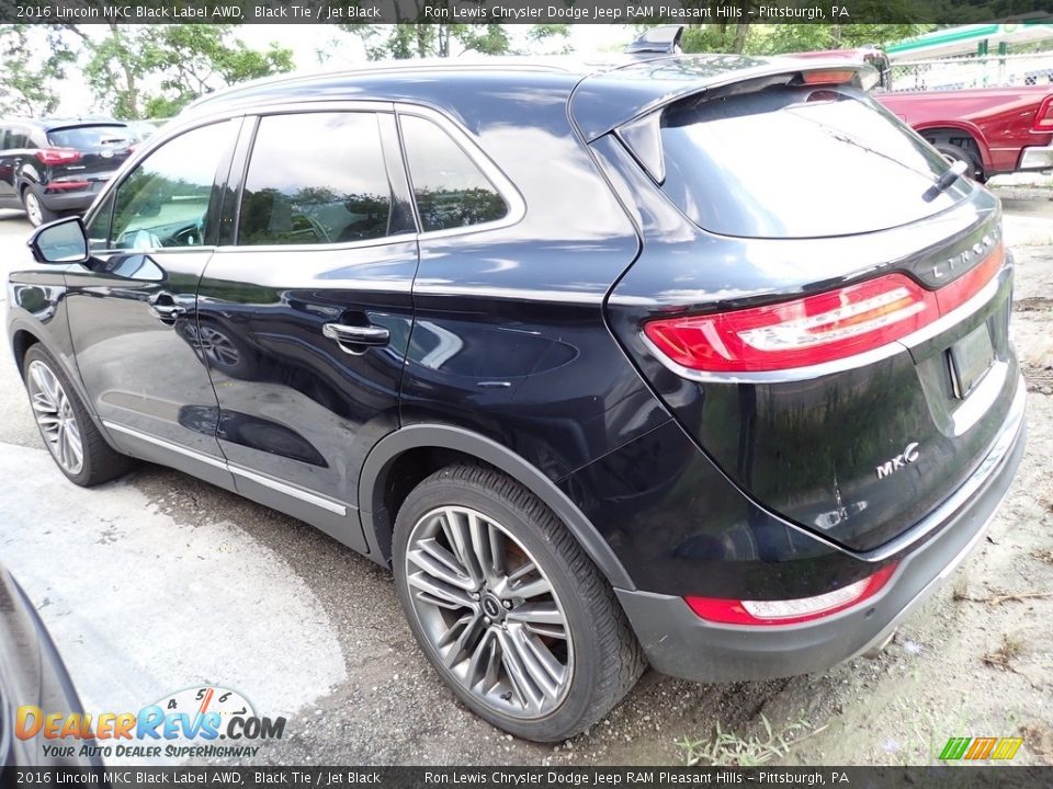 2016 Lincoln MKC Black Label AWD Black Tie / Jet Black Photo #3