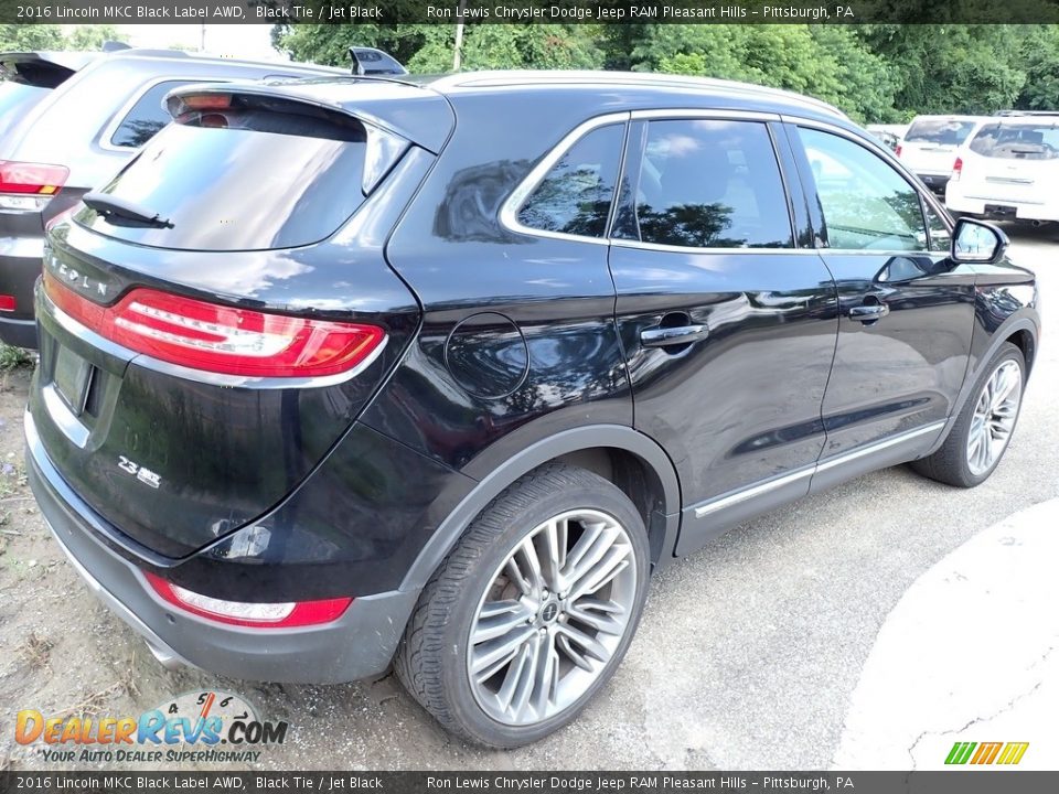 2016 Lincoln MKC Black Label AWD Black Tie / Jet Black Photo #4