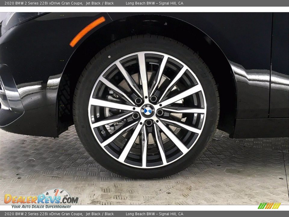 2020 BMW 2 Series 228i xDrive Gran Coupe Jet Black / Black Photo #12