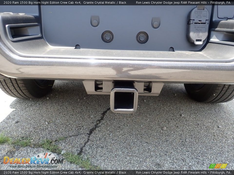 2020 Ram 1500 Big Horn Night Edition Crew Cab 4x4 Granite Crystal Metallic / Black Photo #9