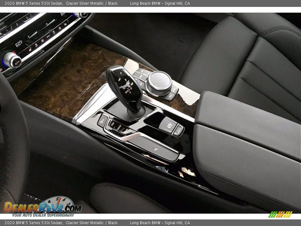 2020 BMW 5 Series 530i Sedan Glacier Silver Metallic / Black Photo #8