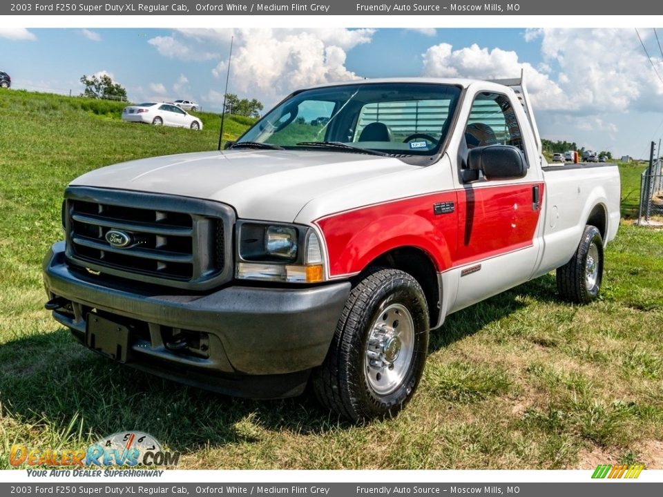 Oxford White 2003 Ford F250 Super Duty XL Regular Cab Photo #8