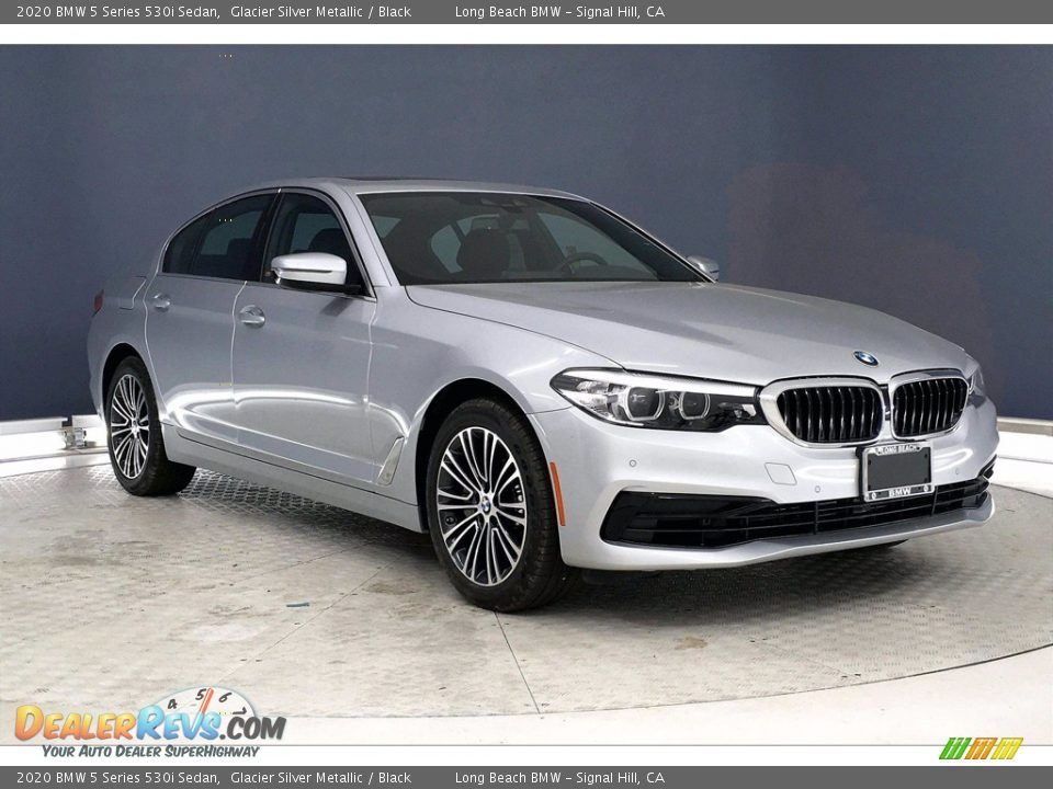 Glacier Silver Metallic 2020 BMW 5 Series 530i Sedan Photo #19