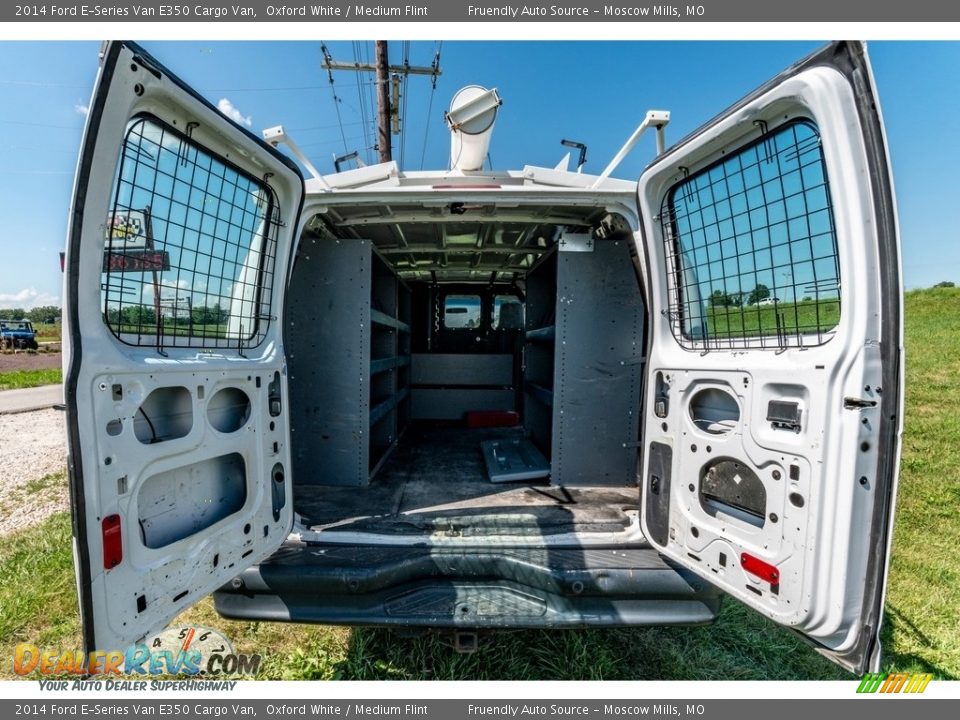 2014 Ford E-Series Van E350 Cargo Van Oxford White / Medium Flint Photo #3