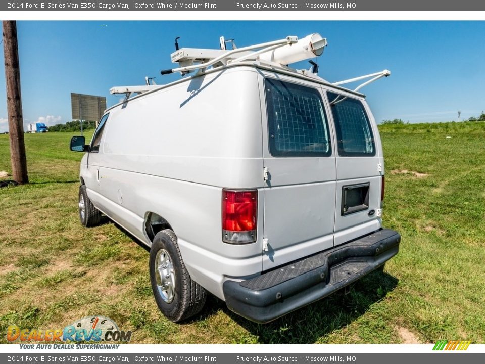 2014 Ford E-Series Van E350 Cargo Van Oxford White / Medium Flint Photo #10