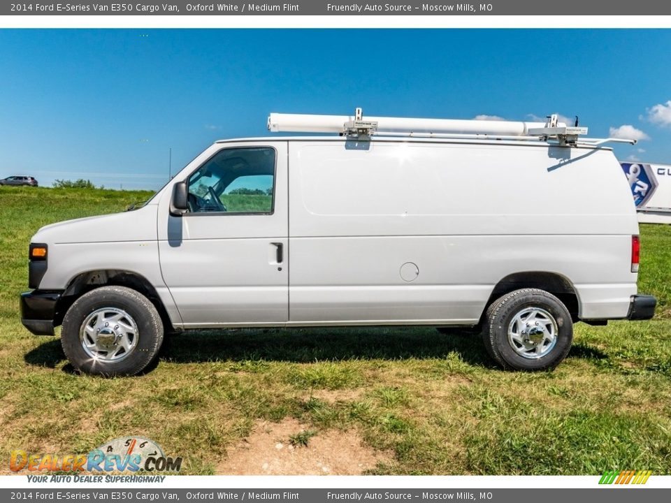 Oxford White 2014 Ford E-Series Van E350 Cargo Van Photo #11