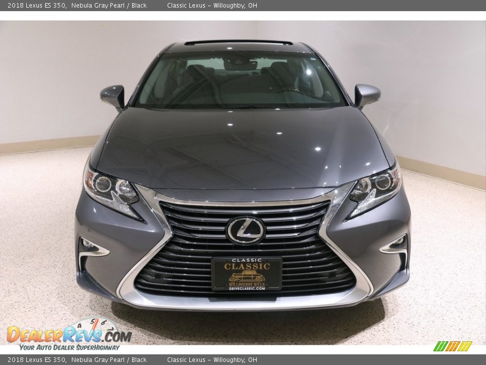 2018 Lexus ES 350 Nebula Gray Pearl / Black Photo #2