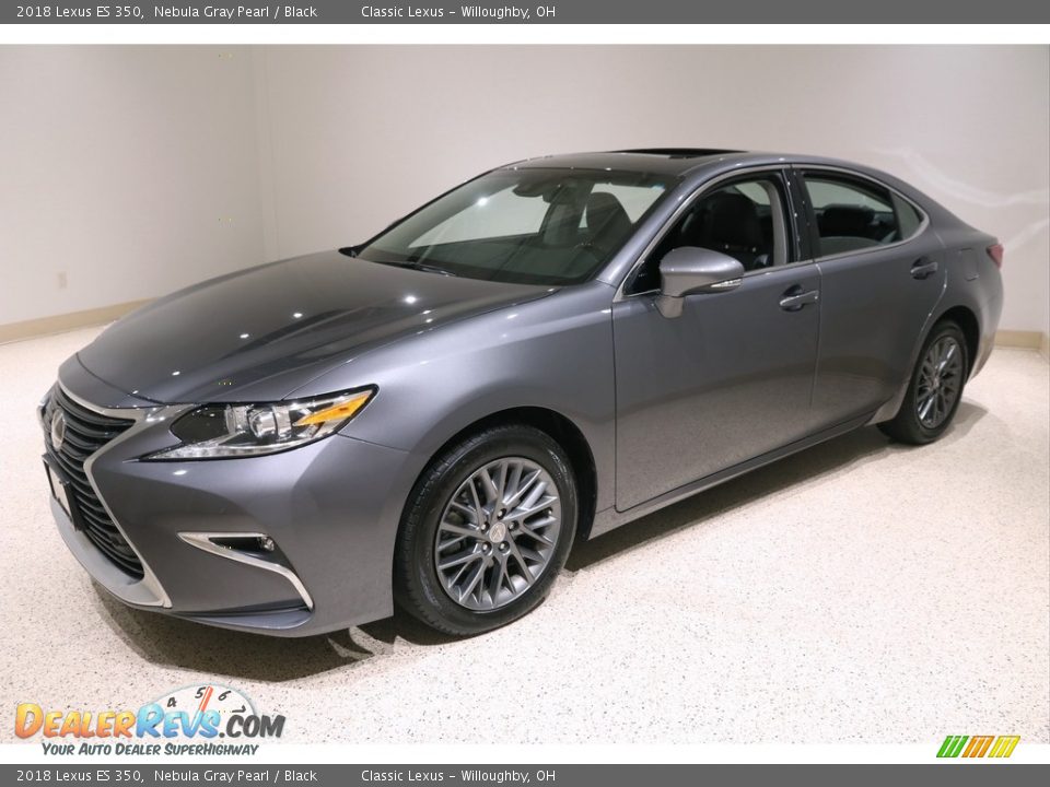 2018 Lexus ES 350 Nebula Gray Pearl / Black Photo #3