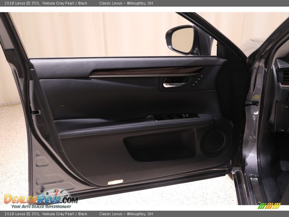 2018 Lexus ES 350 Nebula Gray Pearl / Black Photo #4