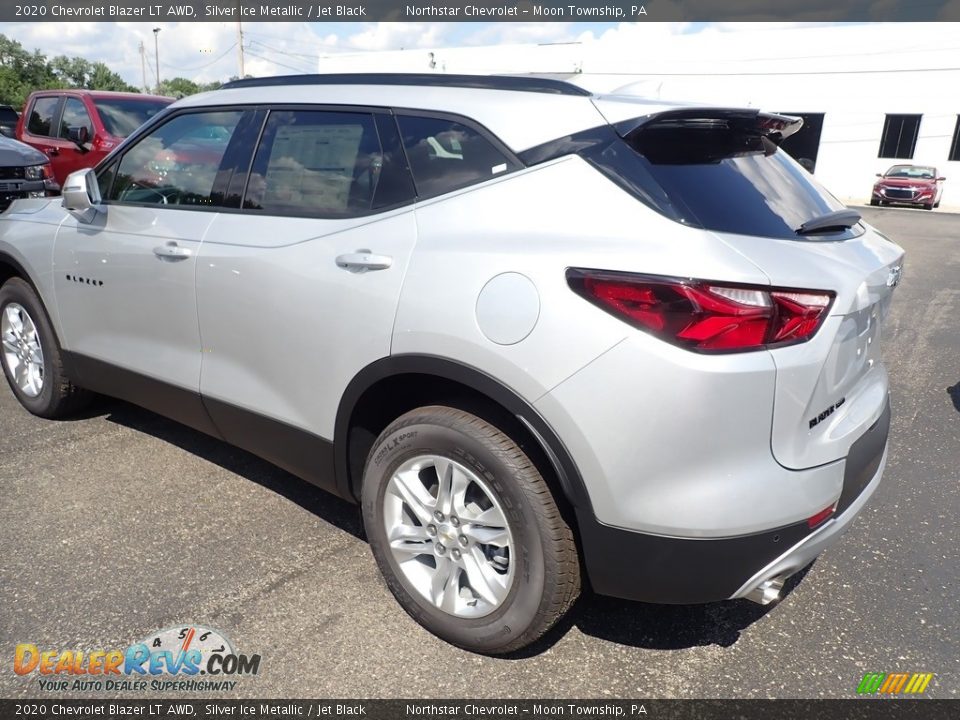 2020 Chevrolet Blazer LT AWD Silver Ice Metallic / Jet Black Photo #4