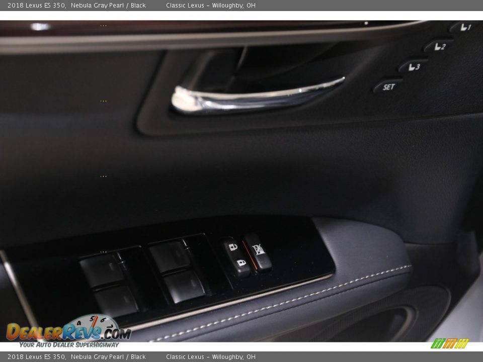 2018 Lexus ES 350 Nebula Gray Pearl / Black Photo #5