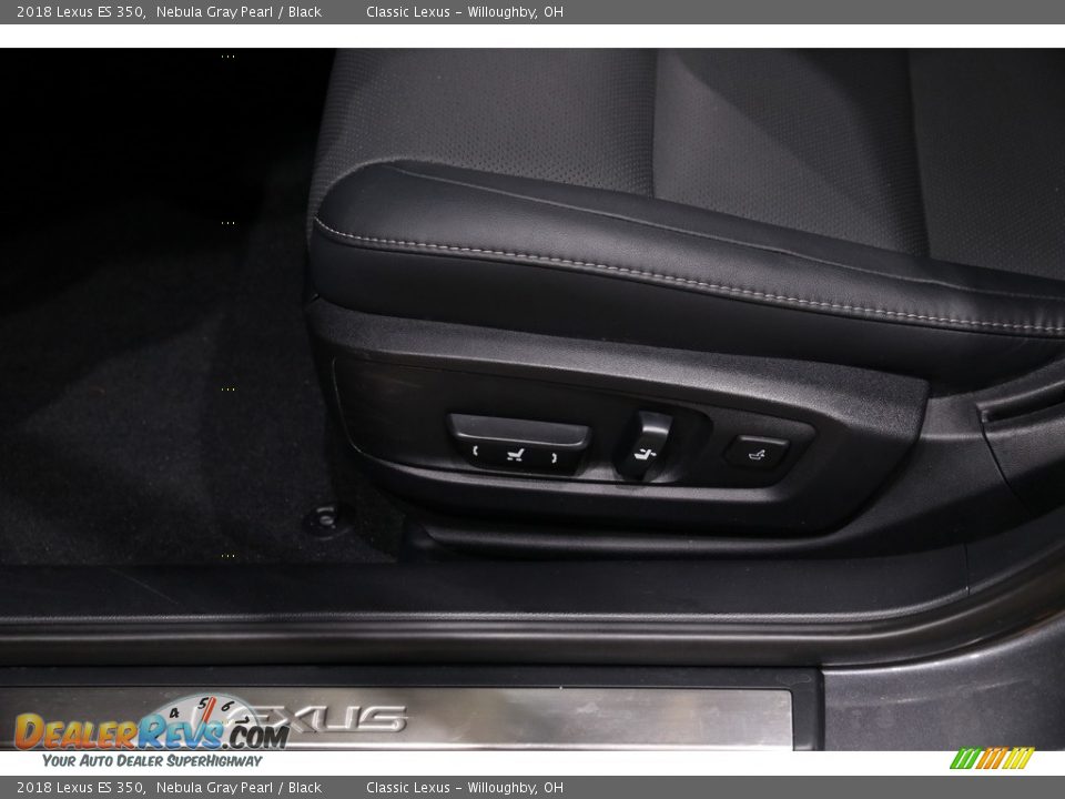 2018 Lexus ES 350 Nebula Gray Pearl / Black Photo #6