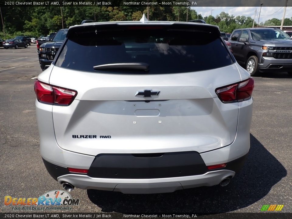 2020 Chevrolet Blazer LT AWD Silver Ice Metallic / Jet Black Photo #5