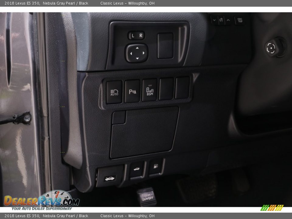 2018 Lexus ES 350 Nebula Gray Pearl / Black Photo #7