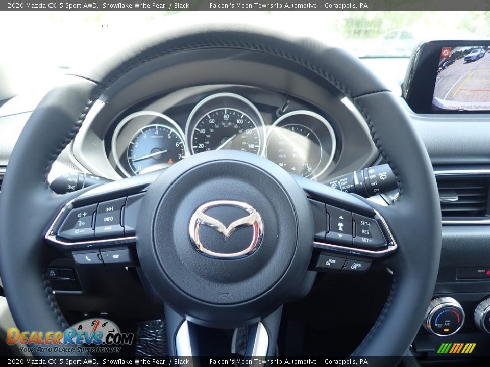 2020 Mazda CX-5 Sport AWD Steering Wheel Photo #15