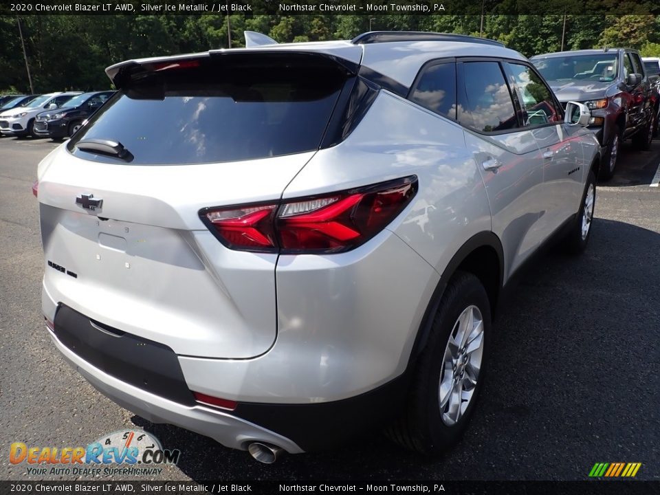 2020 Chevrolet Blazer LT AWD Silver Ice Metallic / Jet Black Photo #6