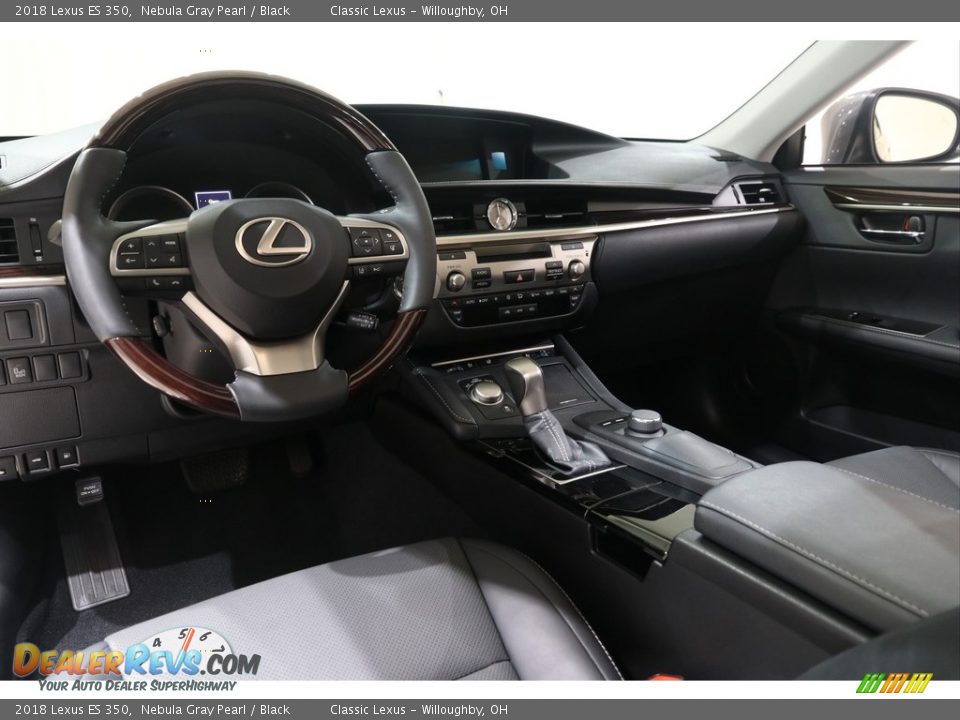 2018 Lexus ES 350 Nebula Gray Pearl / Black Photo #8