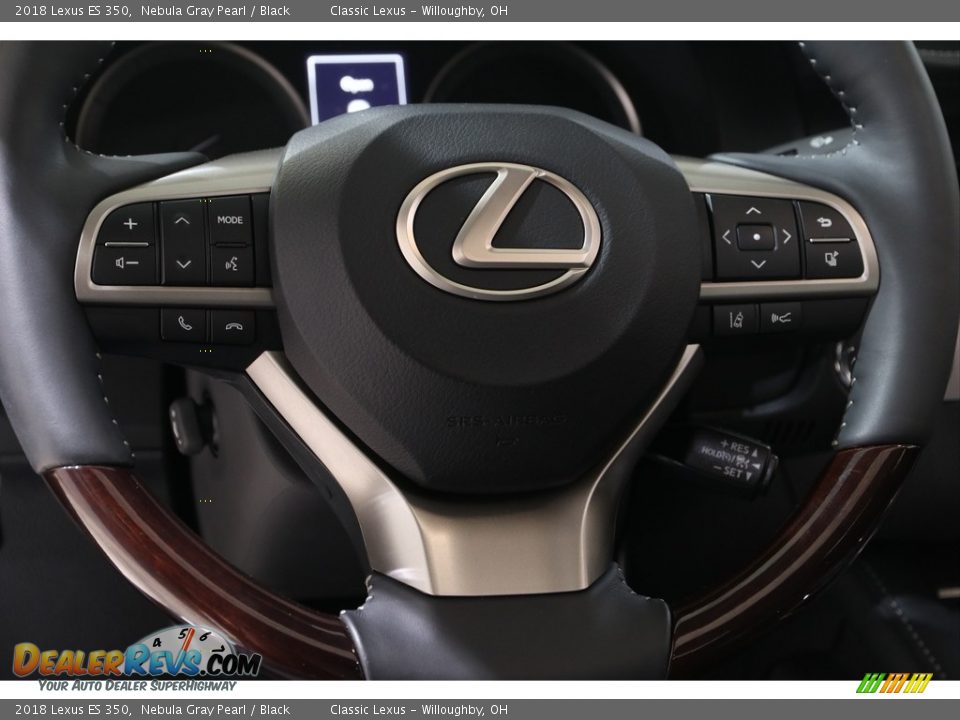 2018 Lexus ES 350 Nebula Gray Pearl / Black Photo #9