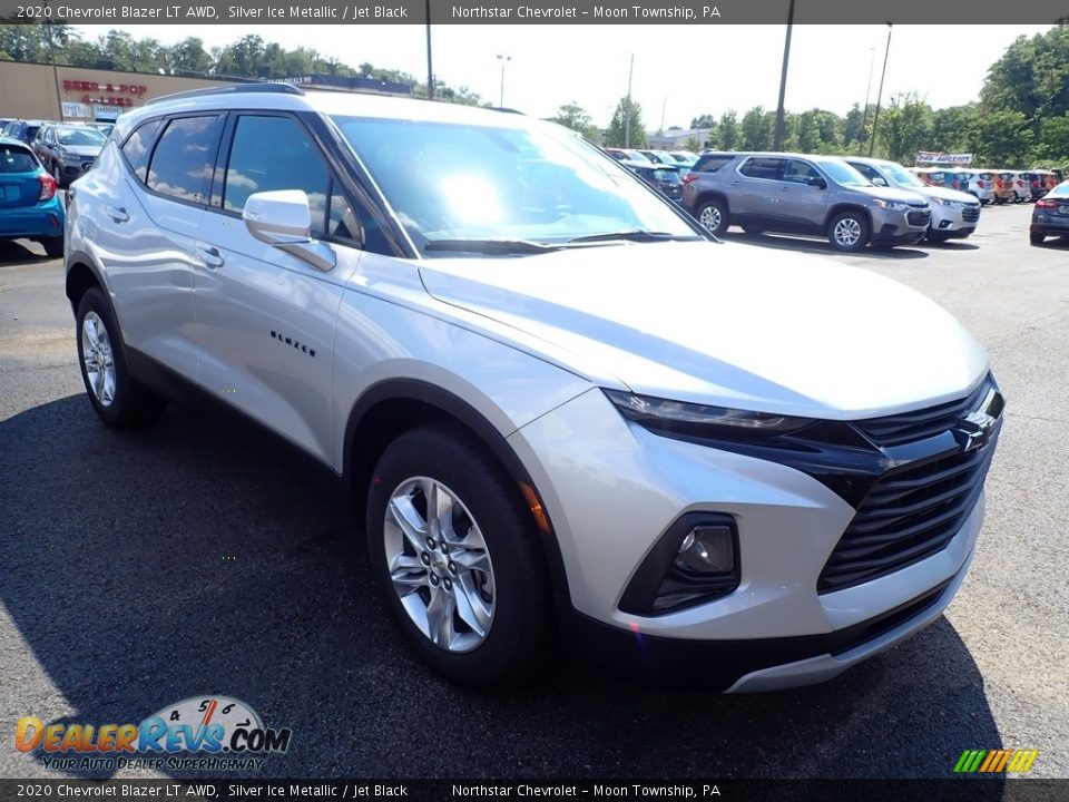 2020 Chevrolet Blazer LT AWD Silver Ice Metallic / Jet Black Photo #8