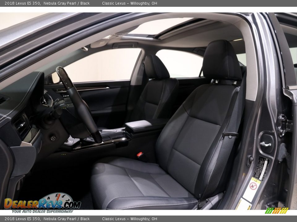 2018 Lexus ES 350 Nebula Gray Pearl / Black Photo #11