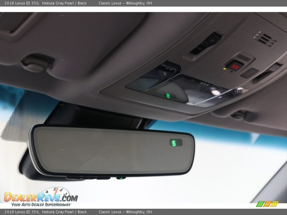 2018 Lexus ES 350 Nebula Gray Pearl / Black Photo #12