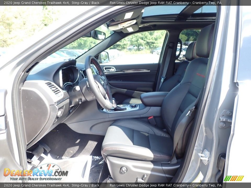 Front Seat of 2020 Jeep Grand Cherokee Trailhawk 4x4 Photo #13