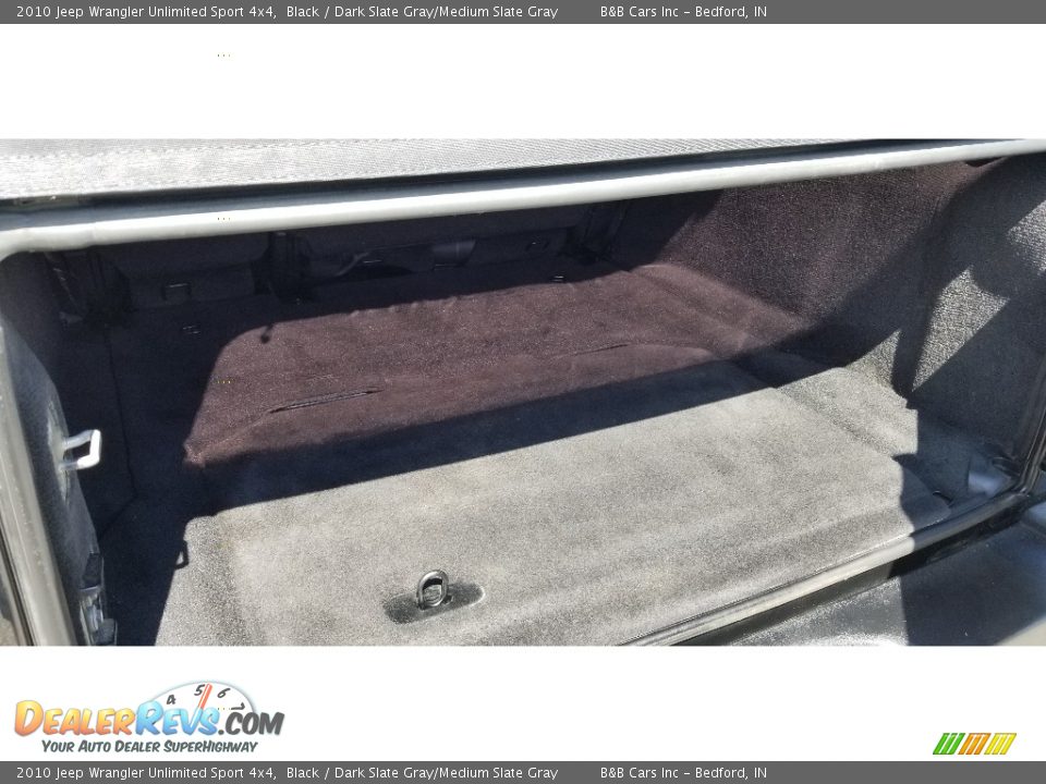 2010 Jeep Wrangler Unlimited Sport 4x4 Black / Dark Slate Gray/Medium Slate Gray Photo #21