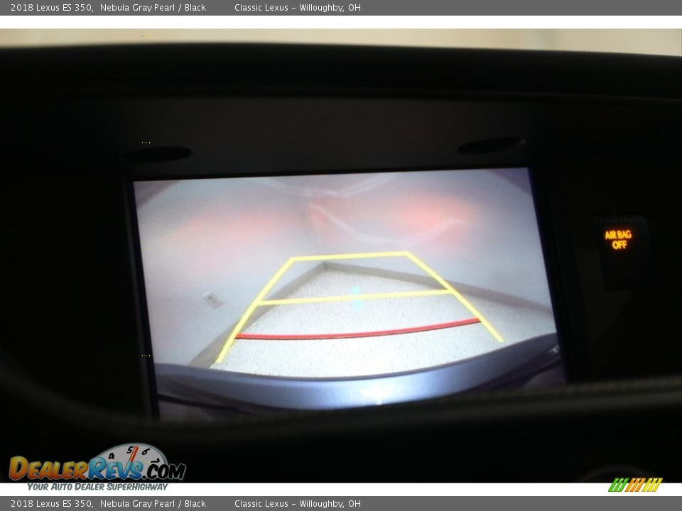 2018 Lexus ES 350 Nebula Gray Pearl / Black Photo #22