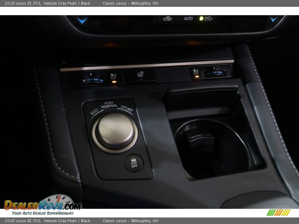 2018 Lexus ES 350 Nebula Gray Pearl / Black Photo #25