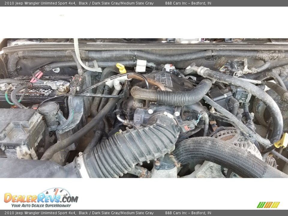 2010 Jeep Wrangler Unlimited Sport 4x4 Black / Dark Slate Gray/Medium Slate Gray Photo #27
