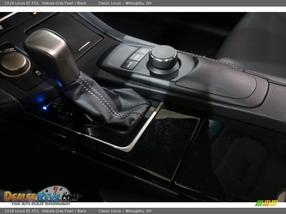 2018 Lexus ES 350 Nebula Gray Pearl / Black Photo #26
