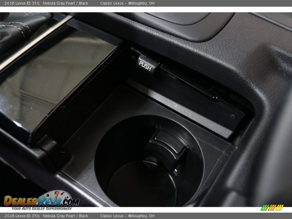 2018 Lexus ES 350 Nebula Gray Pearl / Black Photo #27