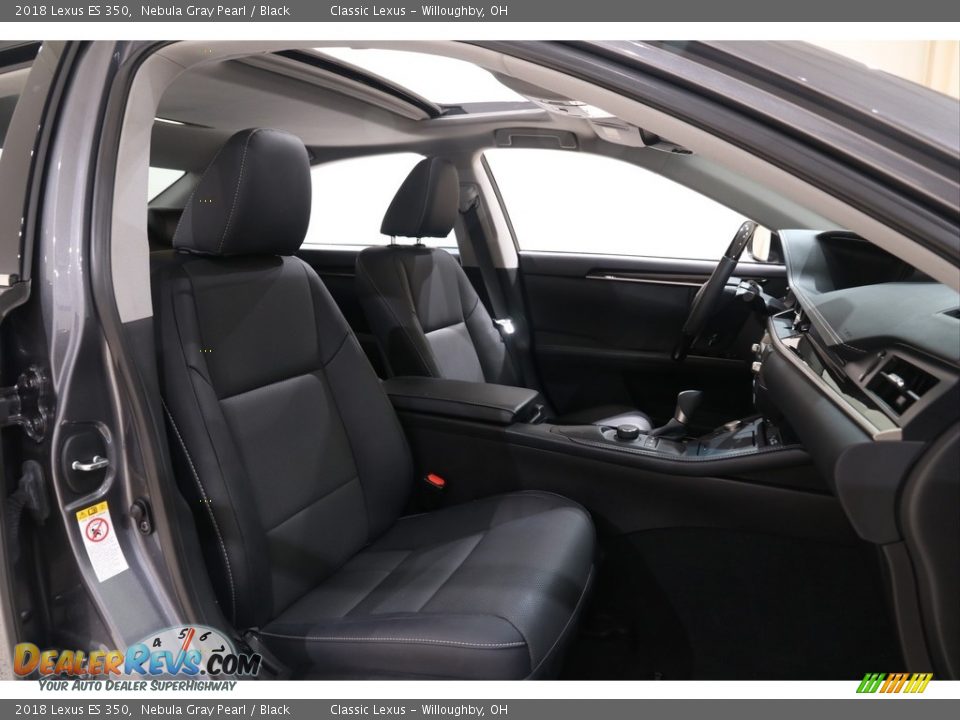 2018 Lexus ES 350 Nebula Gray Pearl / Black Photo #29
