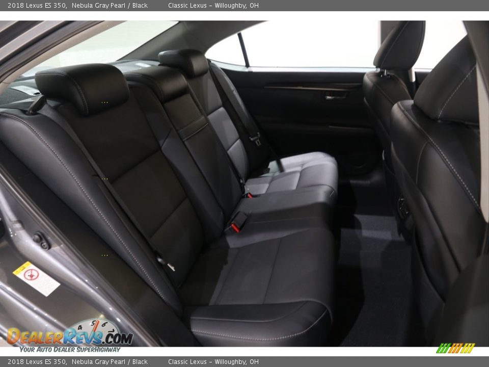 2018 Lexus ES 350 Nebula Gray Pearl / Black Photo #30