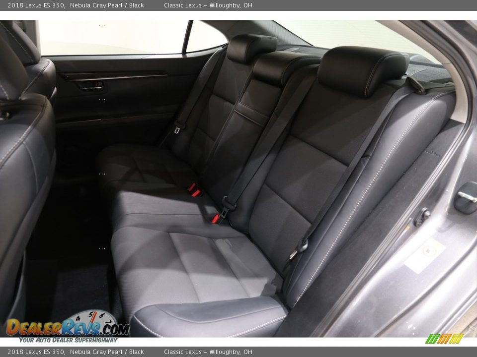 2018 Lexus ES 350 Nebula Gray Pearl / Black Photo #31