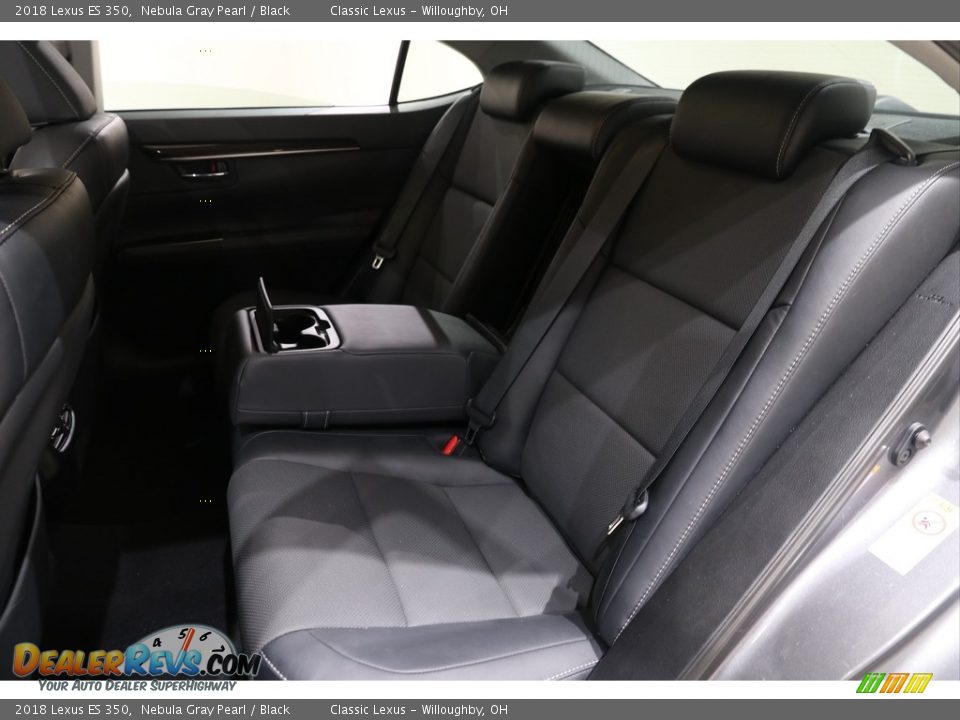 2018 Lexus ES 350 Nebula Gray Pearl / Black Photo #32