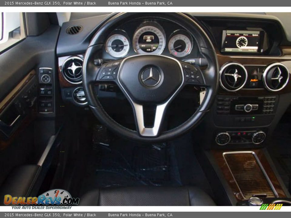 2015 Mercedes-Benz GLK 350 Polar White / Black Photo #5