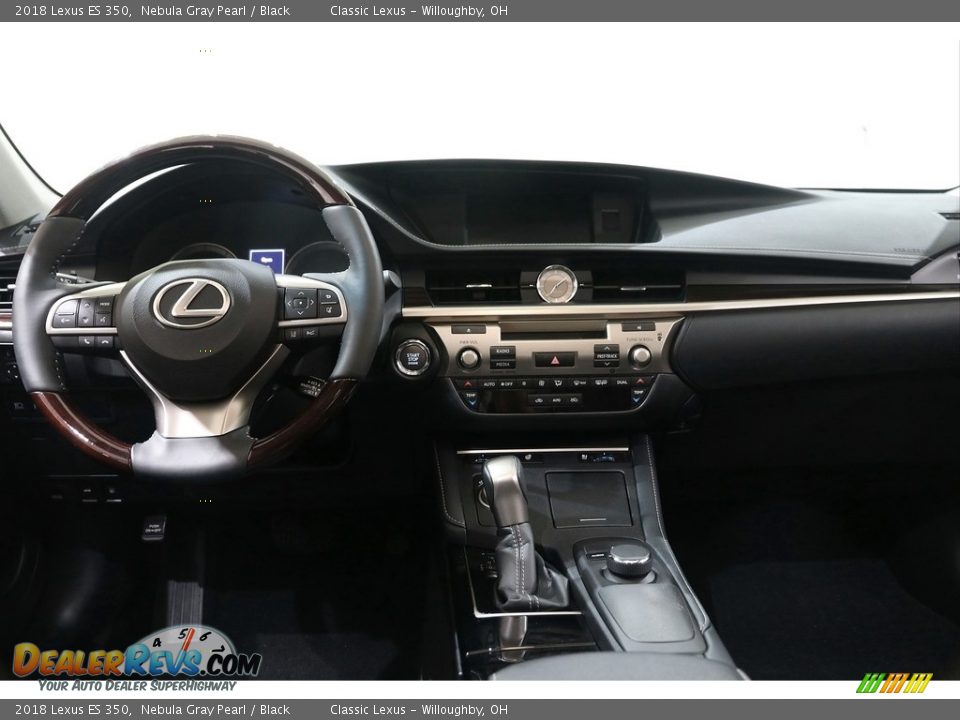 2018 Lexus ES 350 Nebula Gray Pearl / Black Photo #33