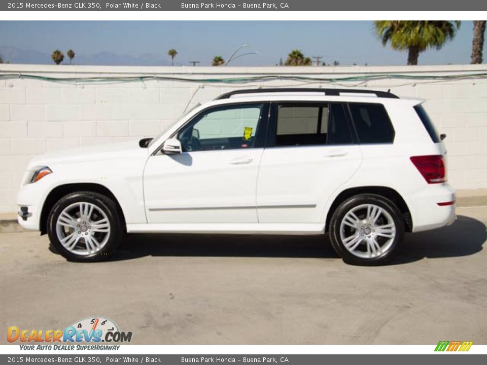 2015 Mercedes-Benz GLK 350 Polar White / Black Photo #10