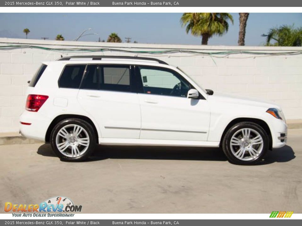 2015 Mercedes-Benz GLK 350 Polar White / Black Photo #14