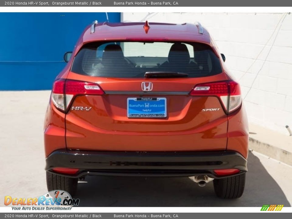 2020 Honda HR-V Sport Orangeburst Metallic / Black Photo #5