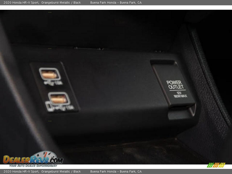 2020 Honda HR-V Sport Orangeburst Metallic / Black Photo #20