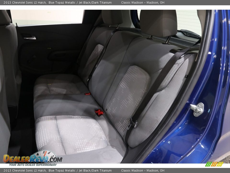 Rear Seat of 2013 Chevrolet Sonic LS Hatch Photo #13