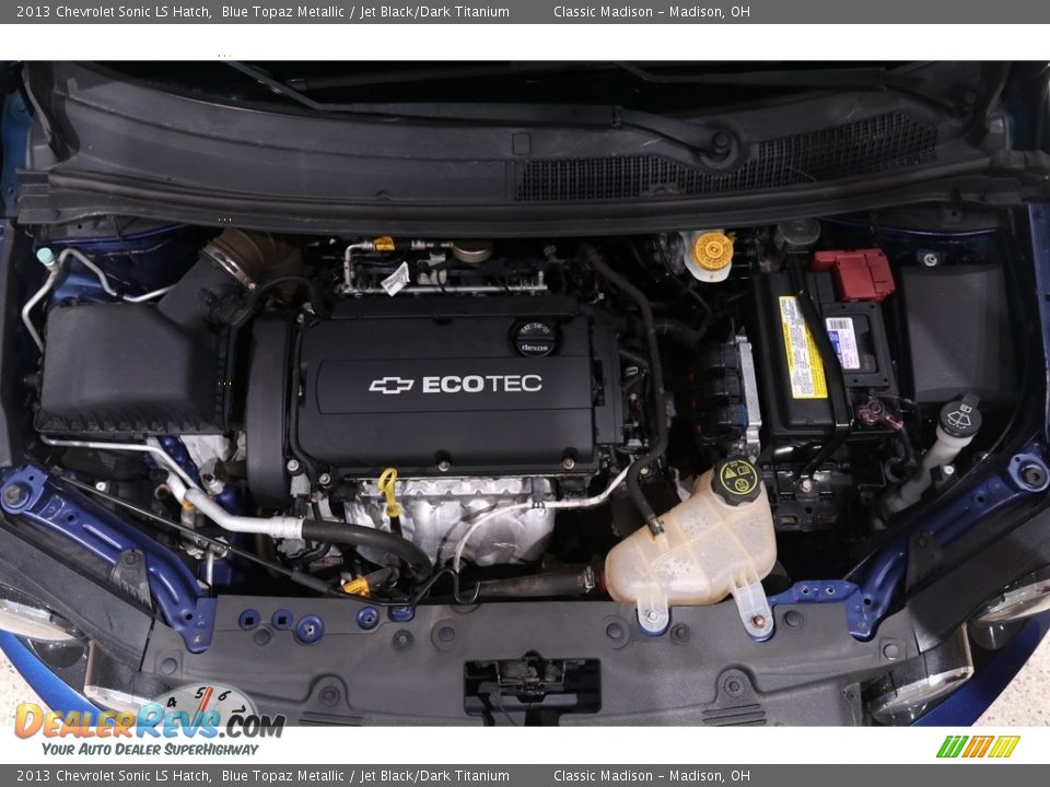 2013 Chevrolet Sonic LS Hatch 1.8 Liter DOHC 16-Valve ECOTEC 4 Cylinder Engine Photo #15