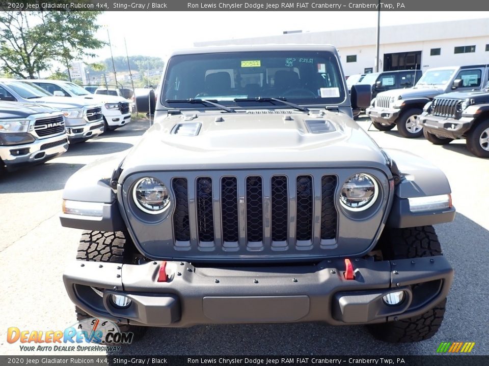 2020 Jeep Gladiator Rubicon 4x4 Sting-Gray / Black Photo #2