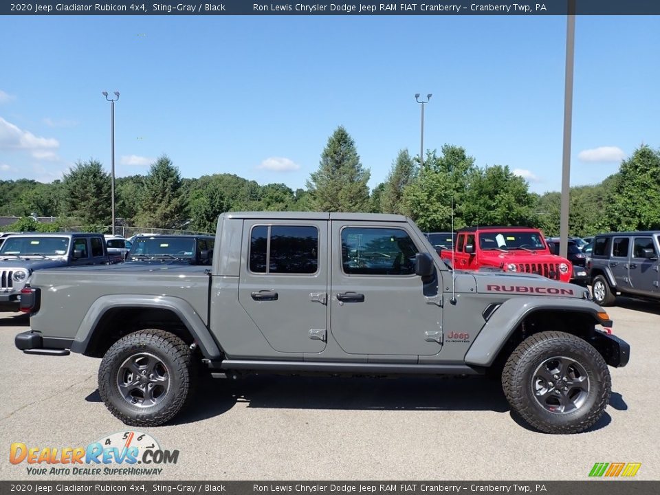 Sting-Gray 2020 Jeep Gladiator Rubicon 4x4 Photo #4