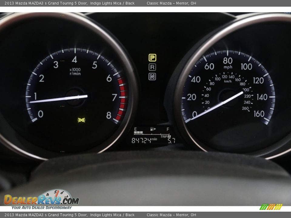 2013 Mazda MAZDA3 s Grand Touring 5 Door Gauges Photo #8